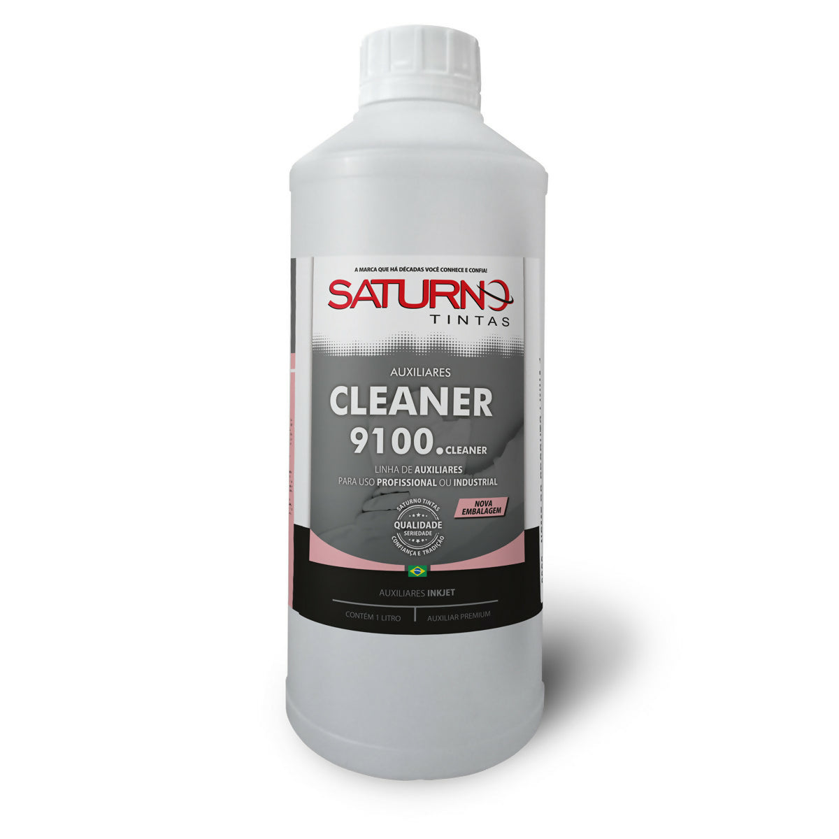 9100.CLEANER PRODUTOS TRANSPARENTES - 1L - CLEANER