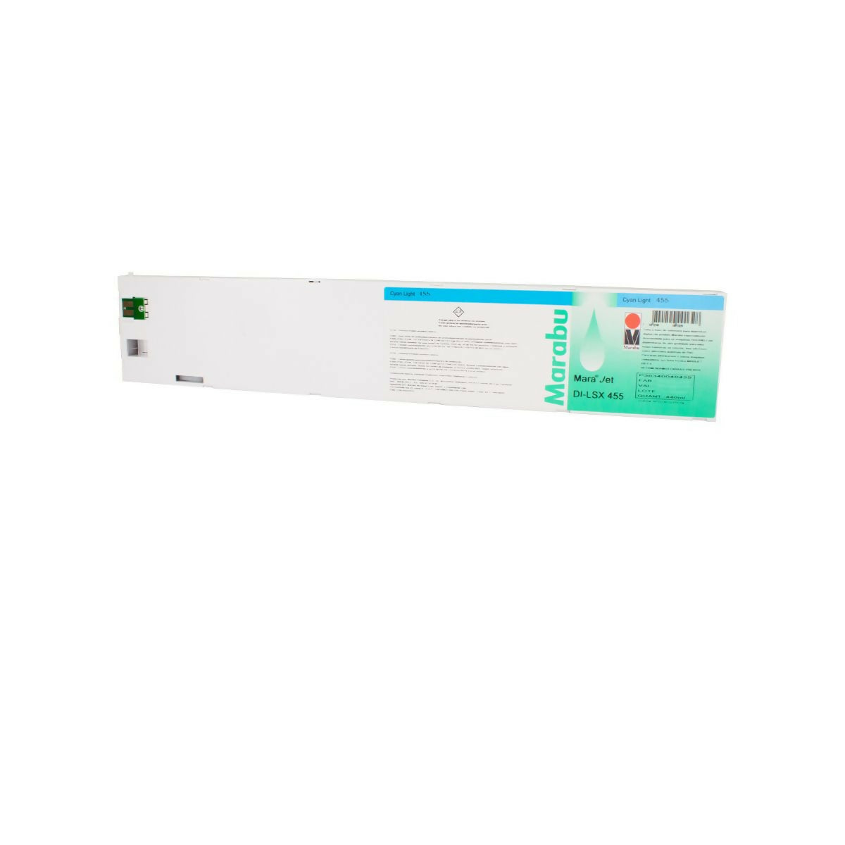 Tinta Eco Solvente Roland ESM Marabu Marajet DI-LSX - Cartucho 440ml cyan light