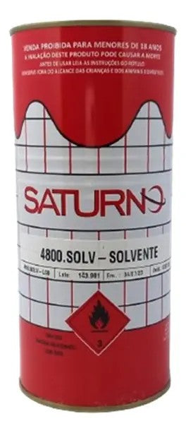 Solvente Vinilico Brilhante 900ml Saturno 4800.SOLV-L09