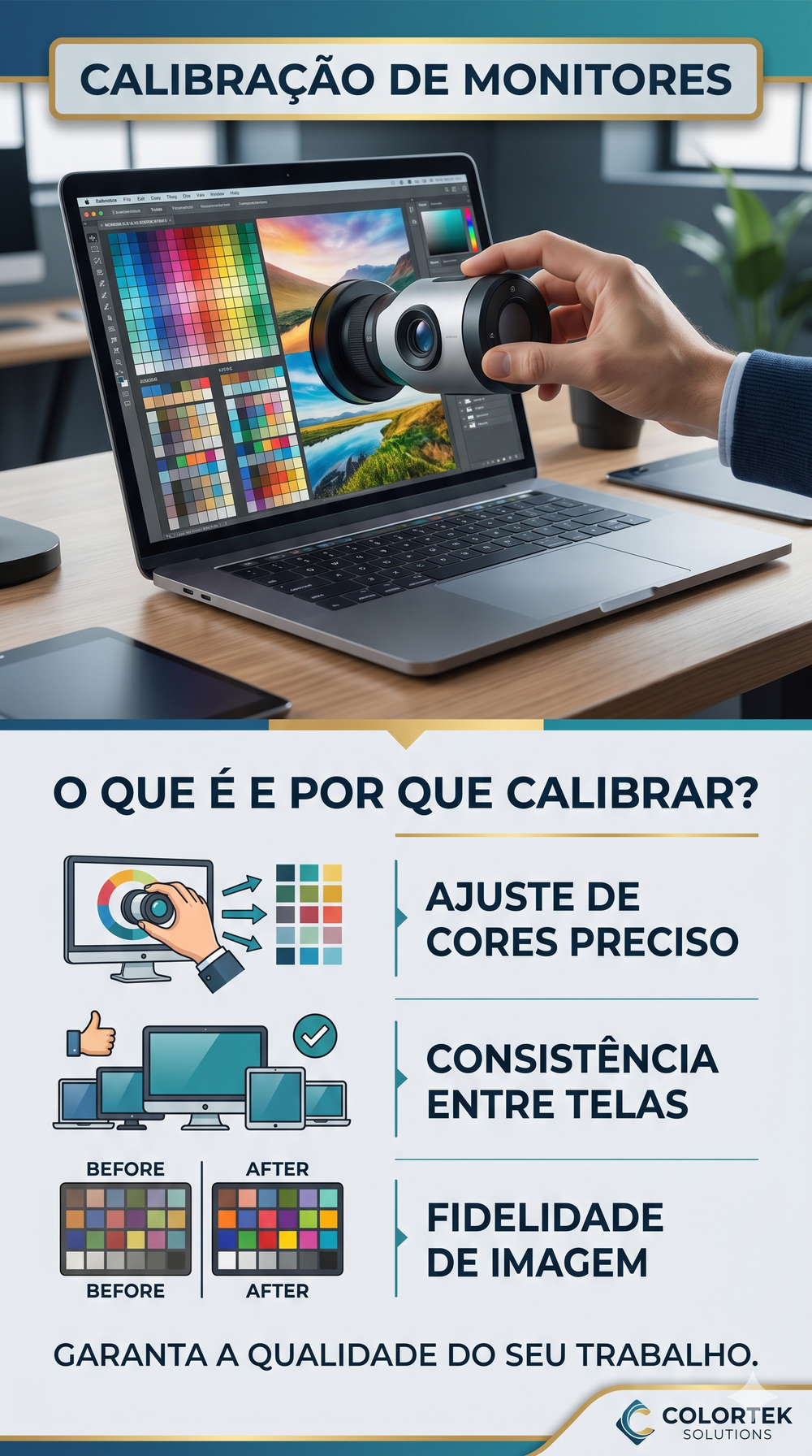 Calibração de Cor em Monitores