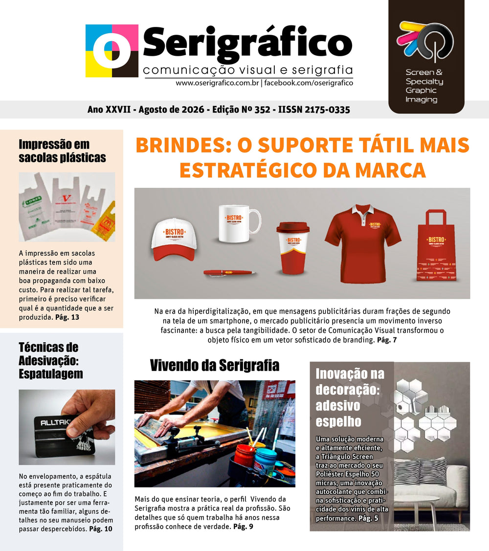 O Serigráfico - Agosto 2026