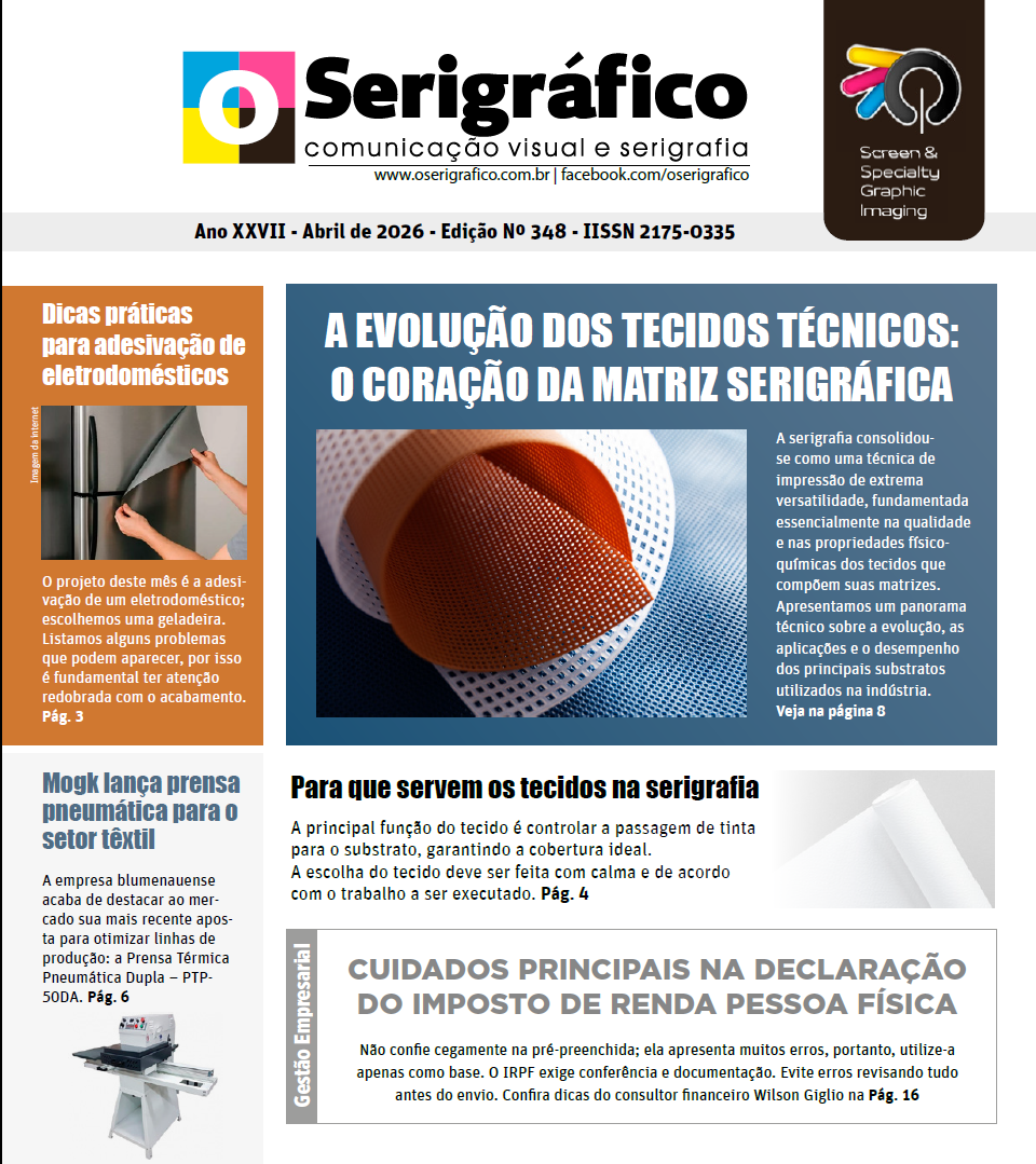 O Serigráfico - Abril de 2026