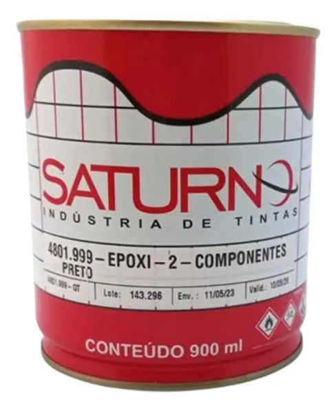 Tinta Epóxi Preto 900ml