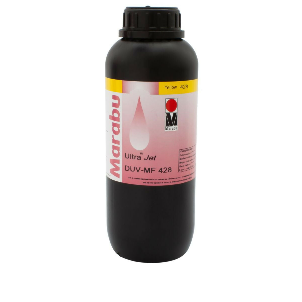 Tinta UV Cabeças Ricoh Gen4/5/6 - Toshiba CA/CE - Konica - Seiko - Spectra Marabu Ultrajet DUV-MF DUV-PP - 1L