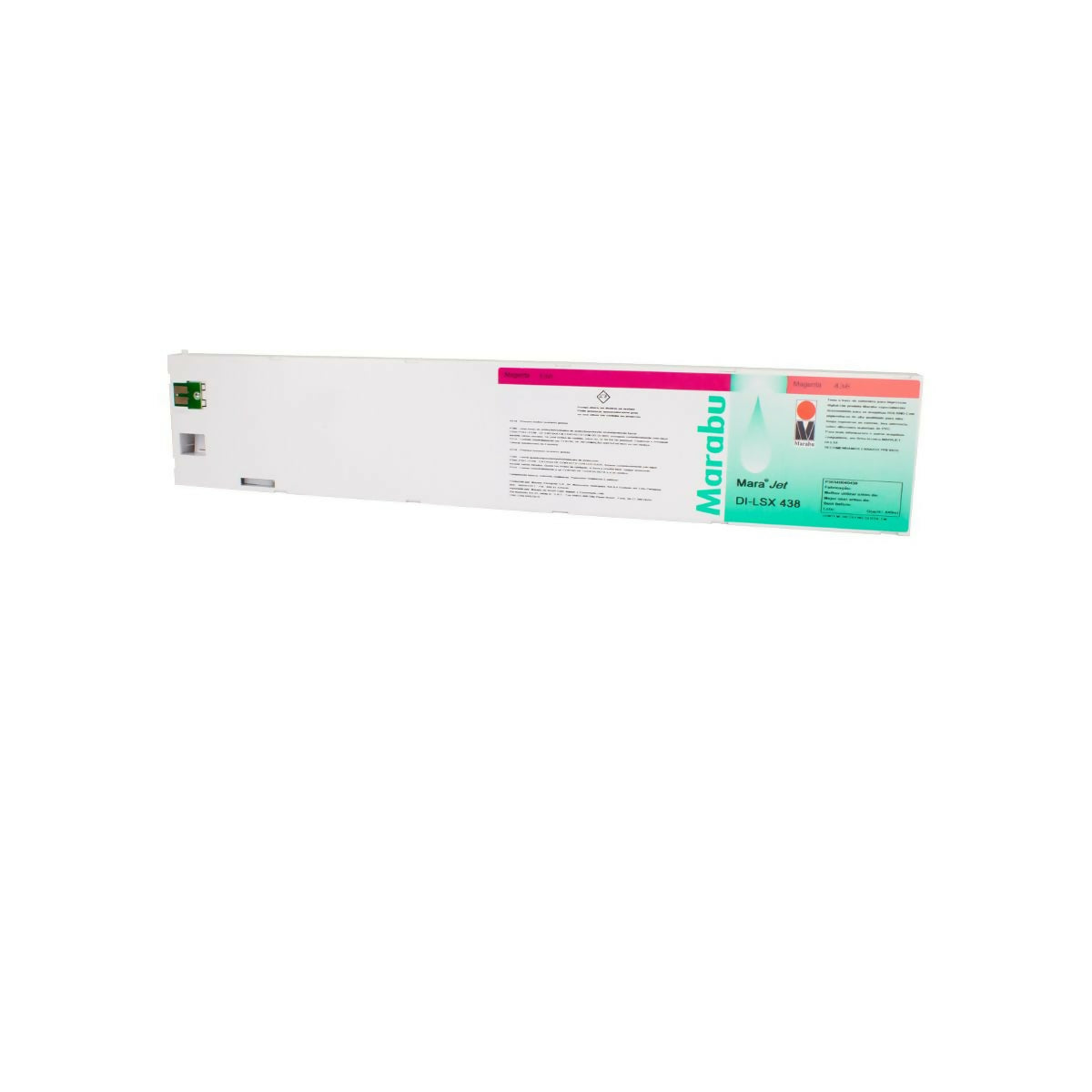 Tinta Eco Solvente Roland ESM Marabu Marajet DI-LSX - Cartucho 440ml magenta