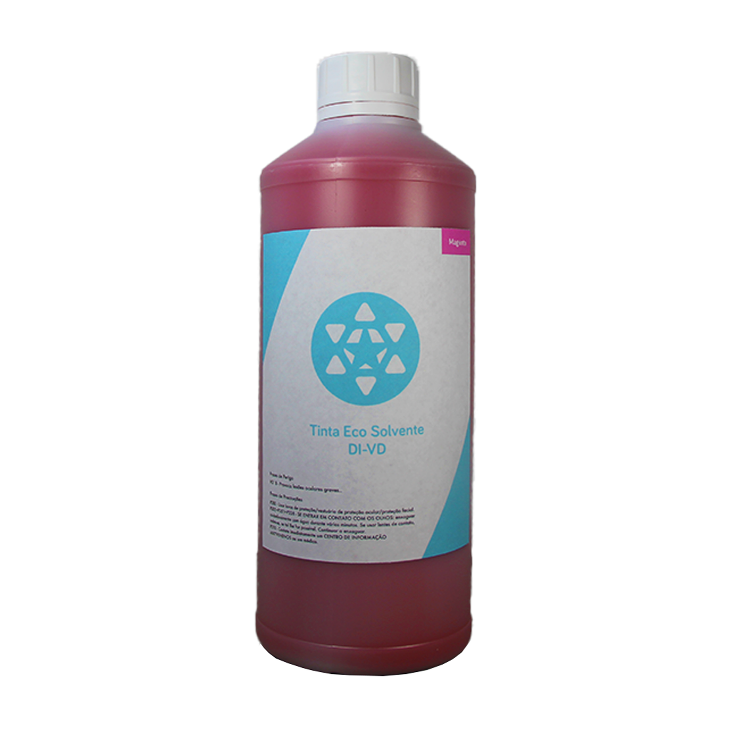 Tinta Solvente DI-VD Grandes Formatos - 1 Litro Magenta
