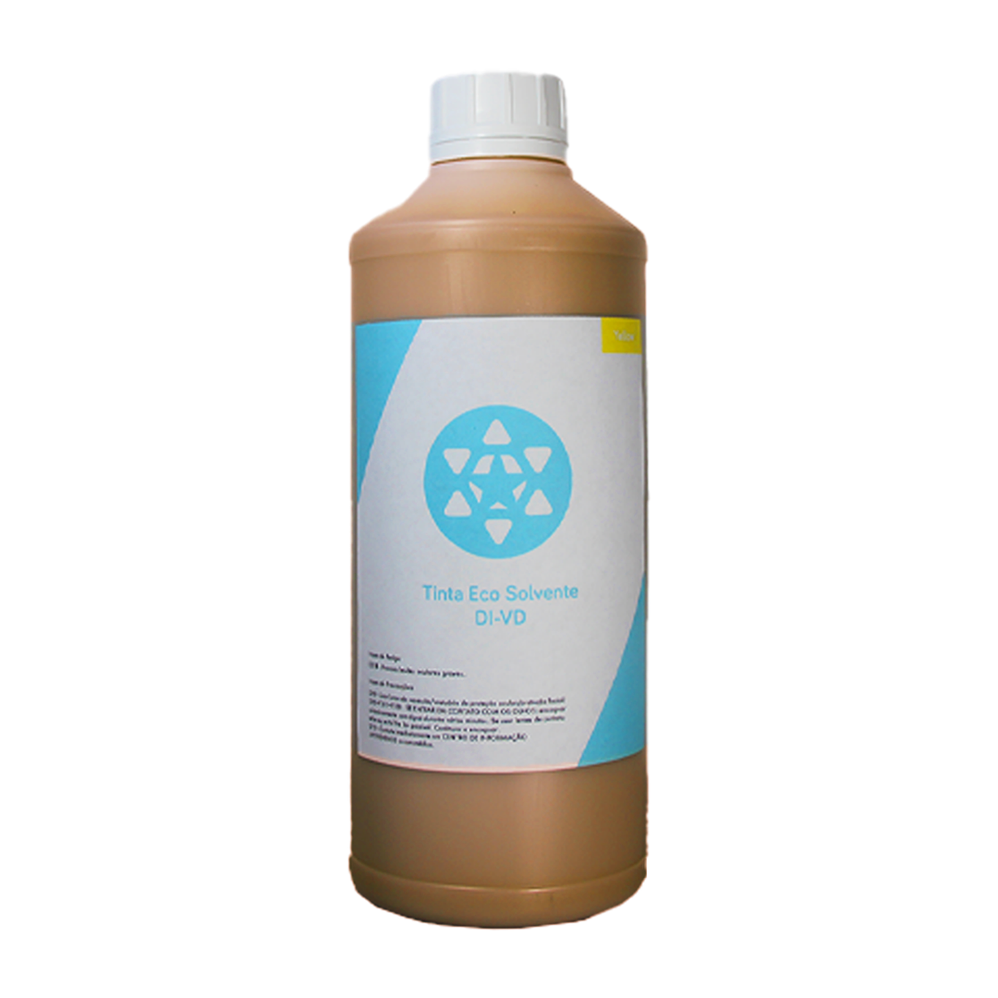 Tinta Solvente DI-VD Grandes Formatos - 1 Litro yellow