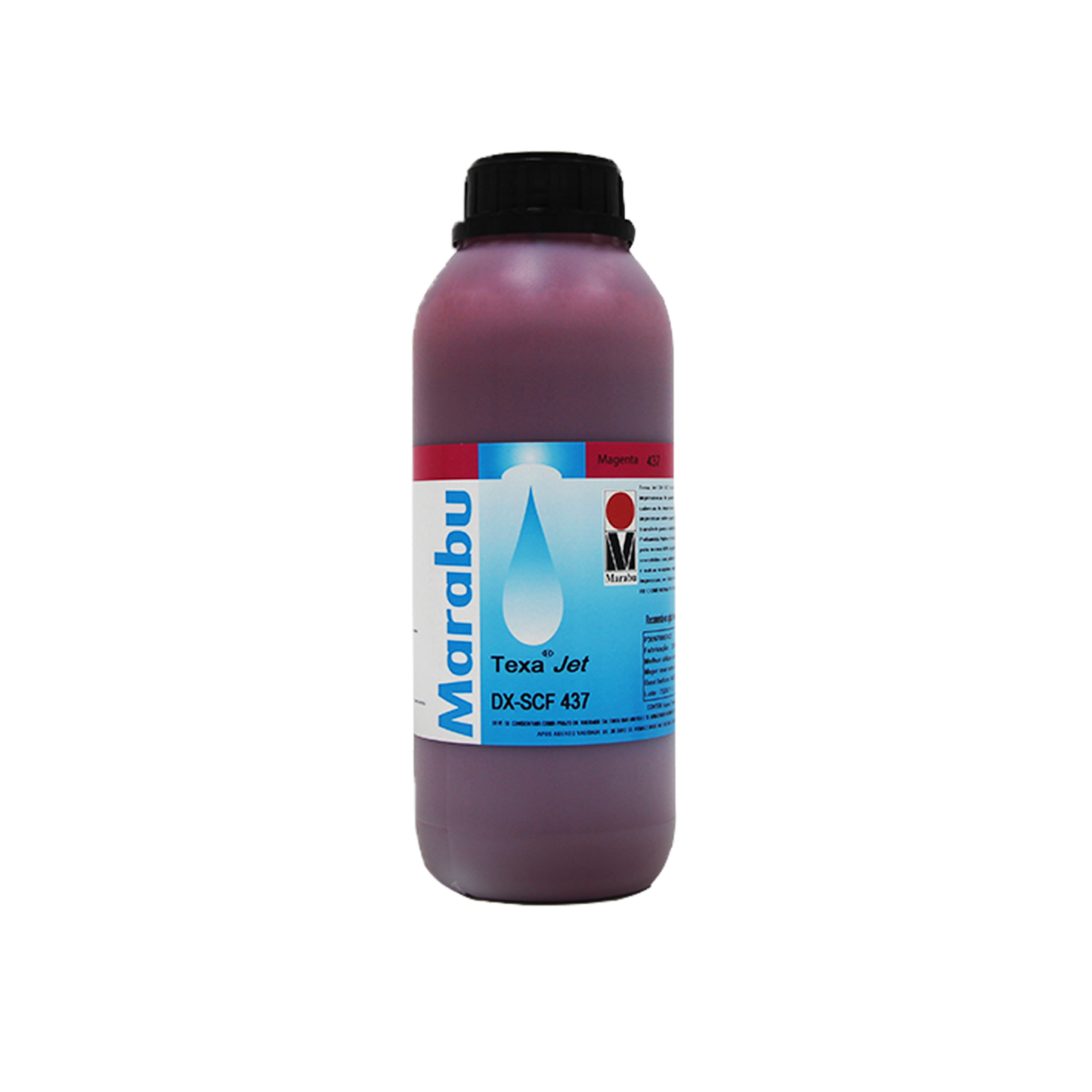 Tinta Sublimação Epson Marabu Texajet DX-SCF - 1 Litro Magenta