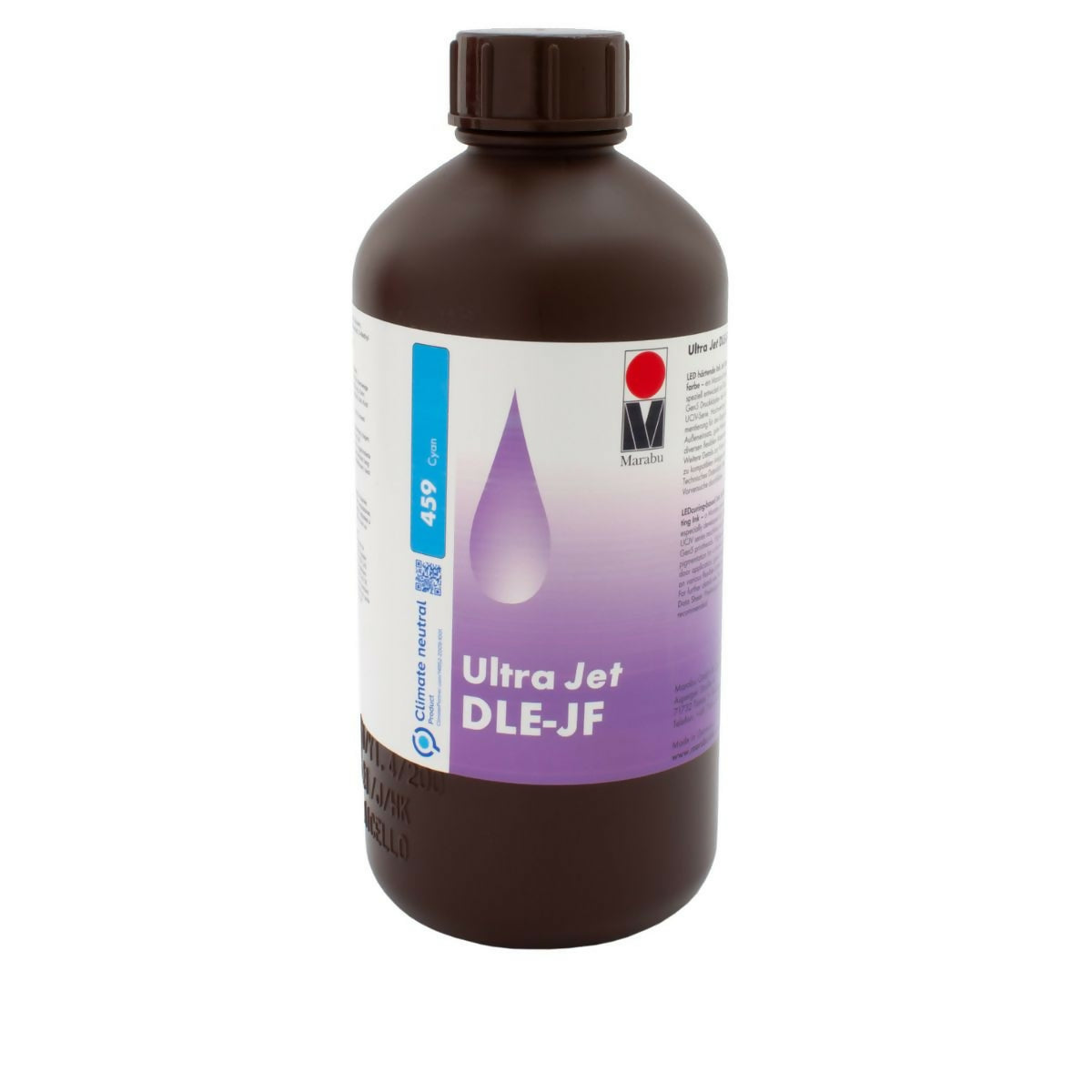 Tinta UV Mimaki Marabu Utrajet DLE-JF - 1 Litro Cyan