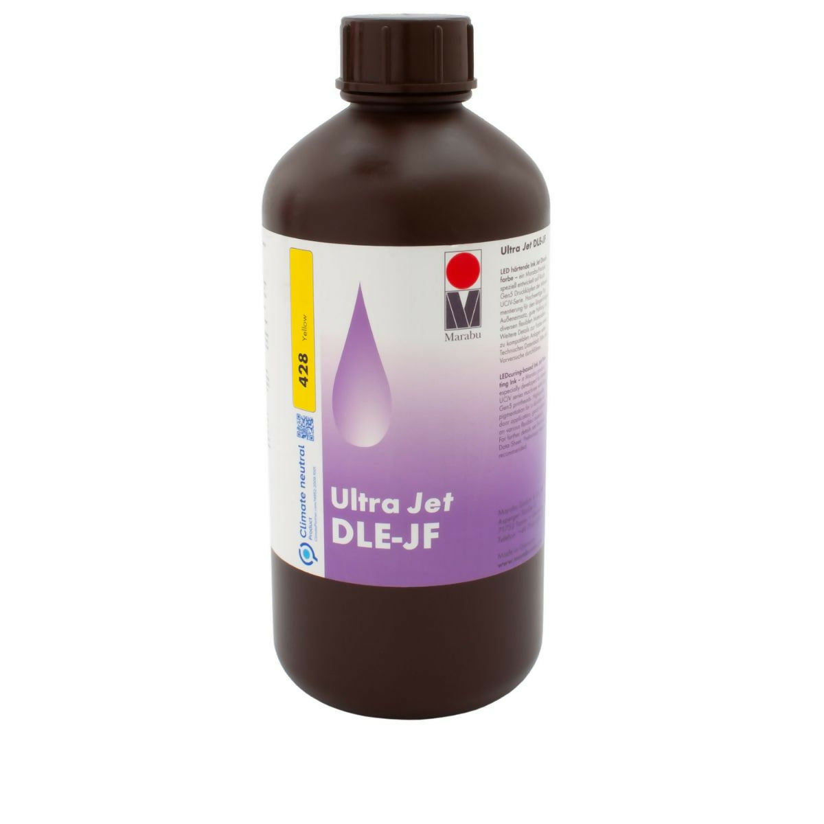 Tinta UV Mimaki Marabu Utrajet DLE-JF - 1 Litro Yellow