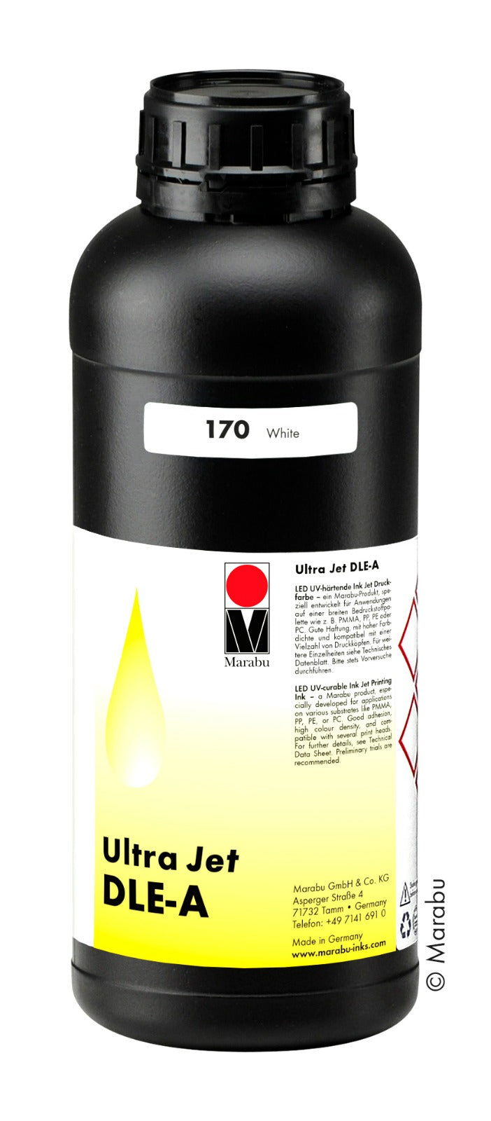 Tinta UV Mimaki UJF/JFX Marabu Utrajet DLE-MF - 1 litro