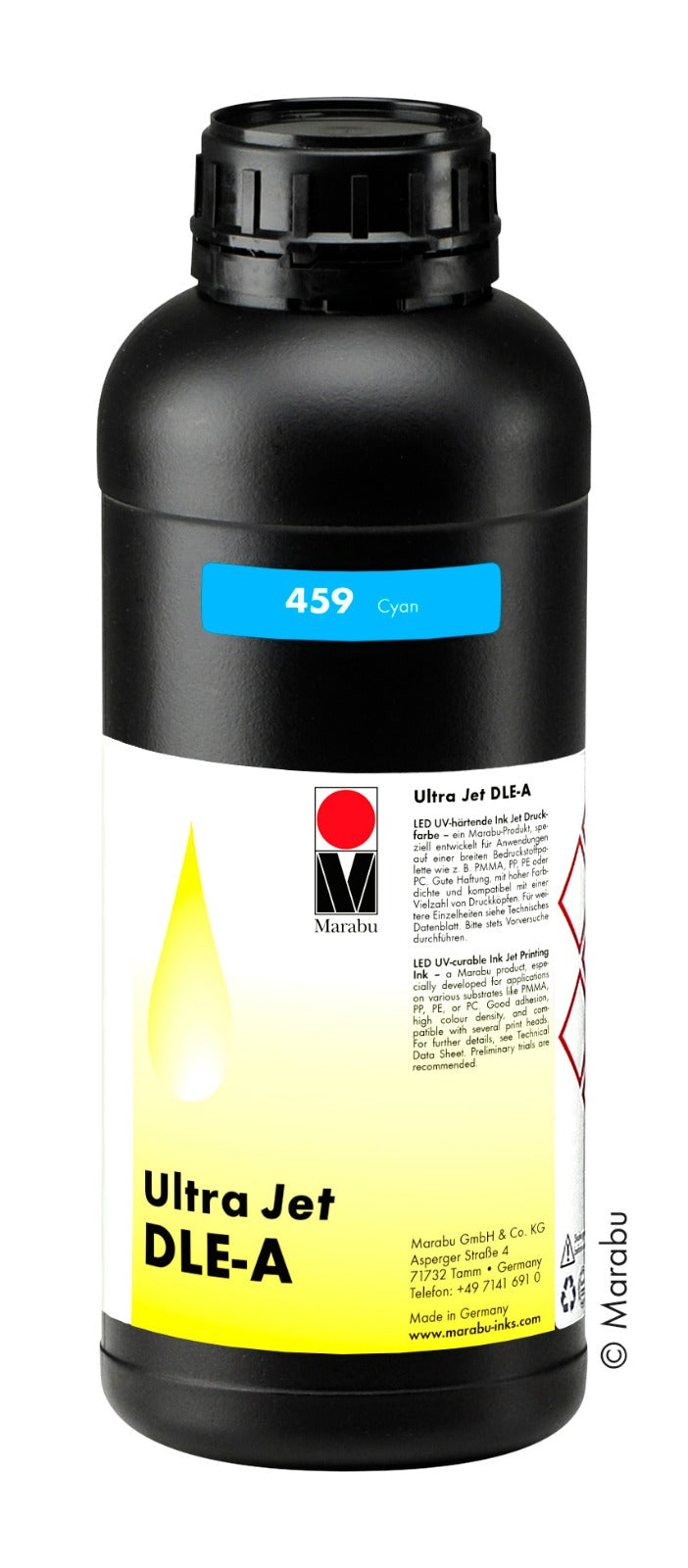 Tinta UV Mimaki UJF/JFX Marabu Utrajet DLE-MF - 1 litro